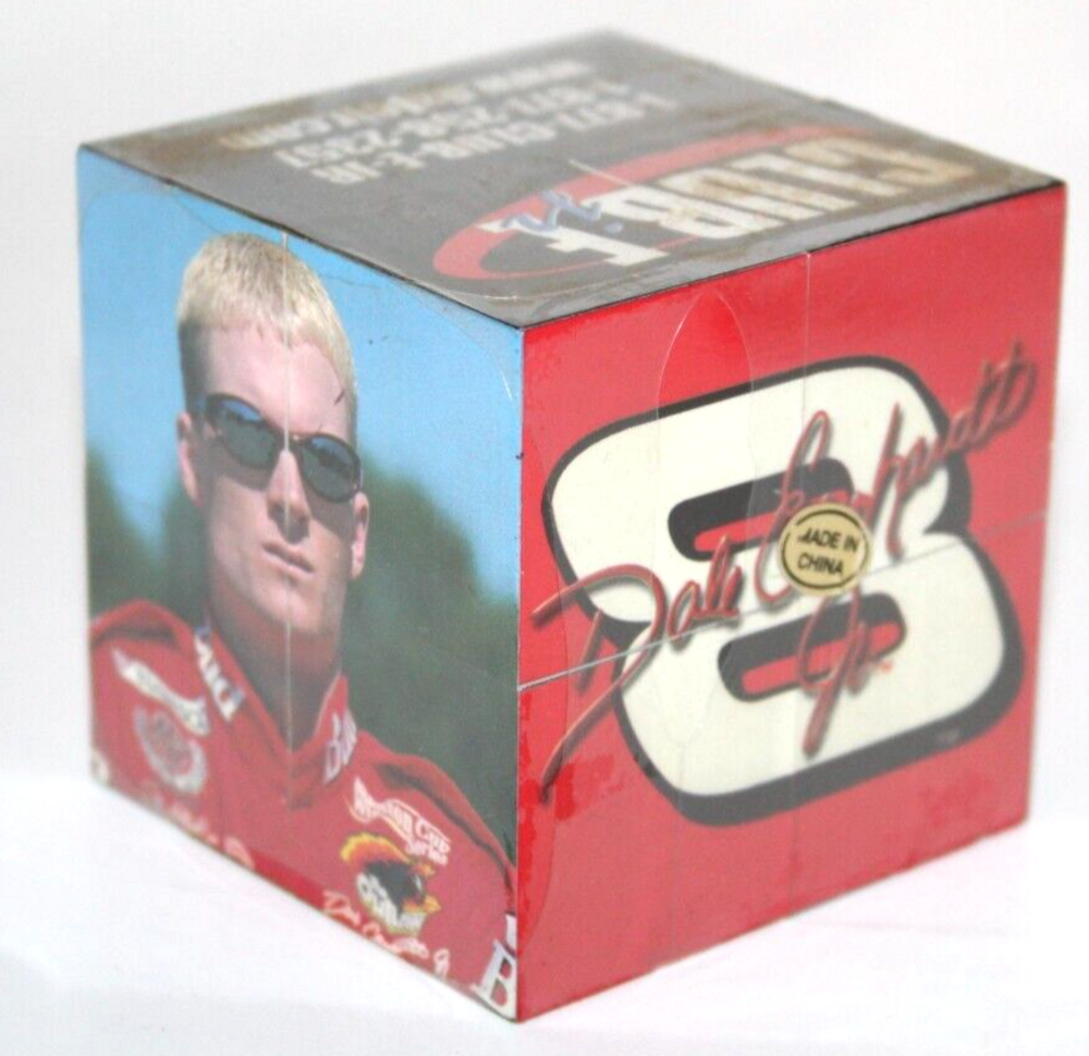 Dale Earnhardt Jr NASCAR #8 Club E Cube 3" x 3" Images on all sides Bud Racing